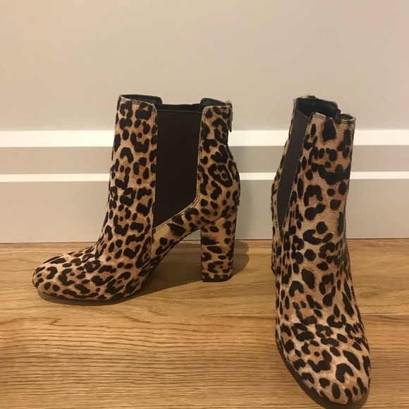 sam edelman leopard booties